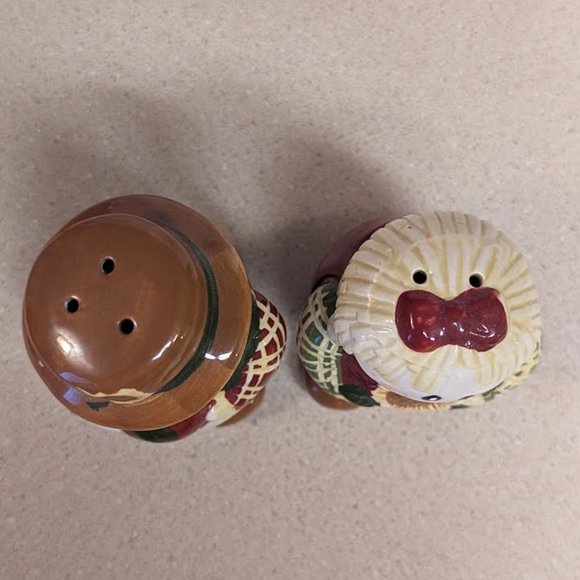 Scarecrow couple salt and pepper shakers - Picture 4 of 10